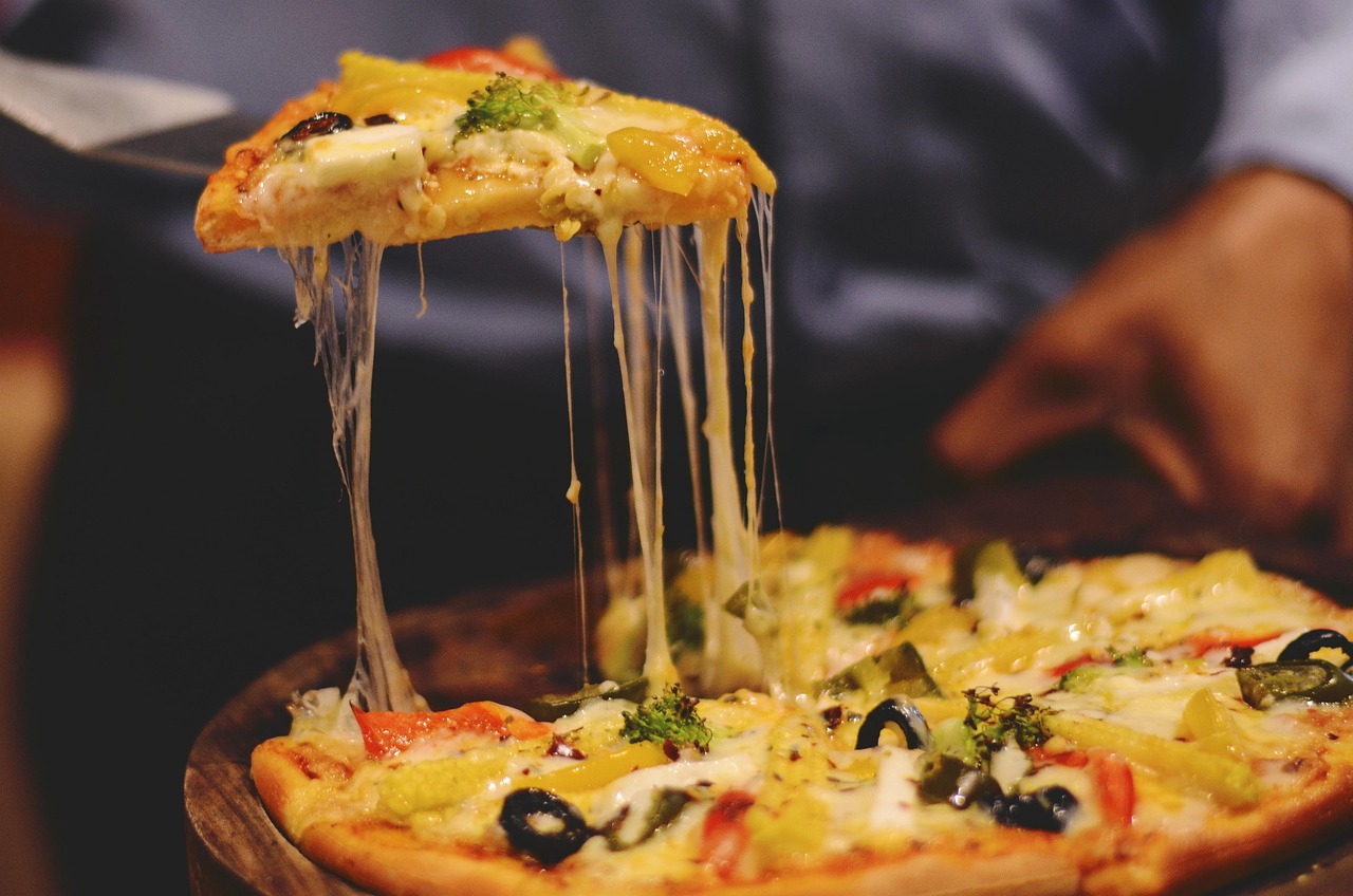 Getting pizza