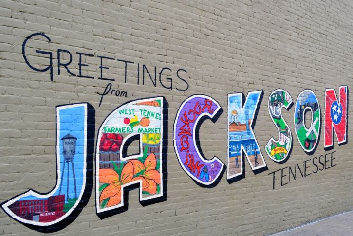 Sign of Jackson, Tennessee